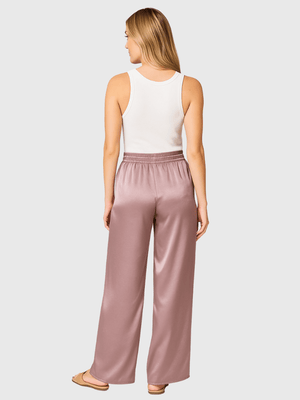 Broek satijn dames