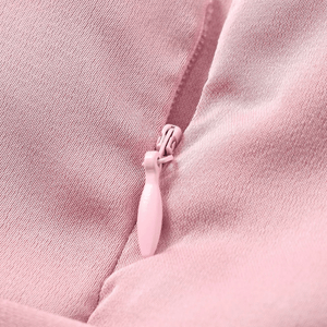 Jumpsuit roze satijn