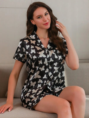 Nachtmode shortama satijn