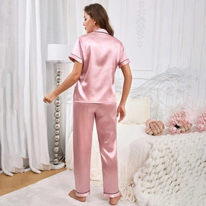 Pyjama set dames satijn