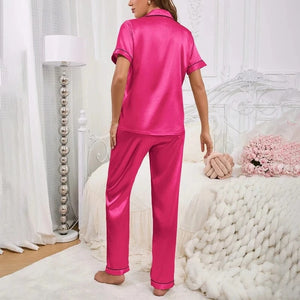 Pyjama set dames satijn