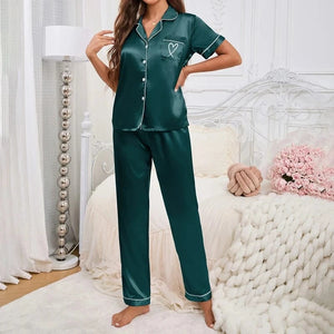 Pyjama set dames satijn