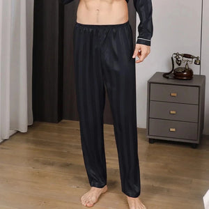 Satijn heren pyjama broek KJ8882D / L