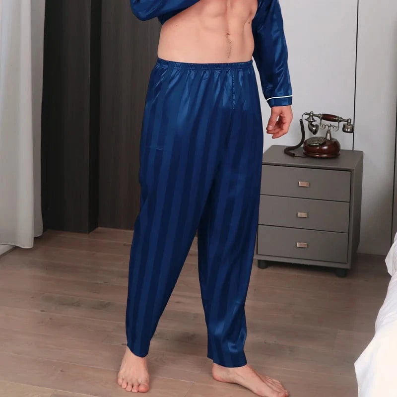 Satijn heren pyjama broek KJ8883D / XL