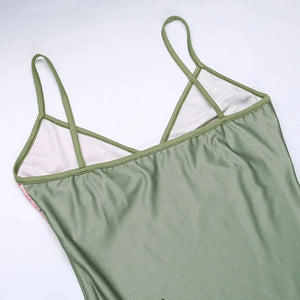 Satijnen bloemen jurk