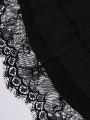 Satijnen cocktailjurkjes