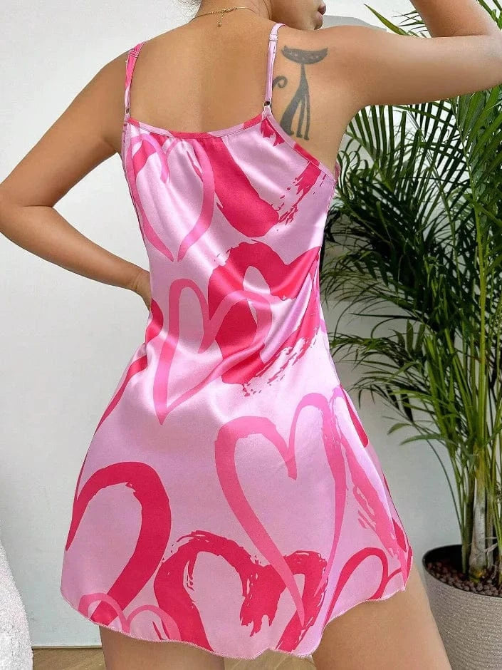 Satijnen nachthemd dames