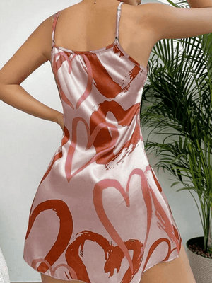 Satijnen nachthemd dames