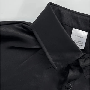 Satijnen overhemd mannen