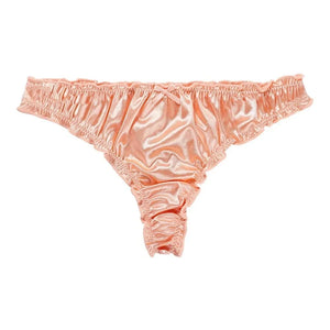 Tanga string satijn Roze / S