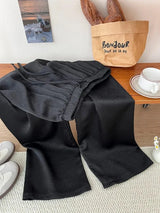 Broek satijn dames Zwart / S