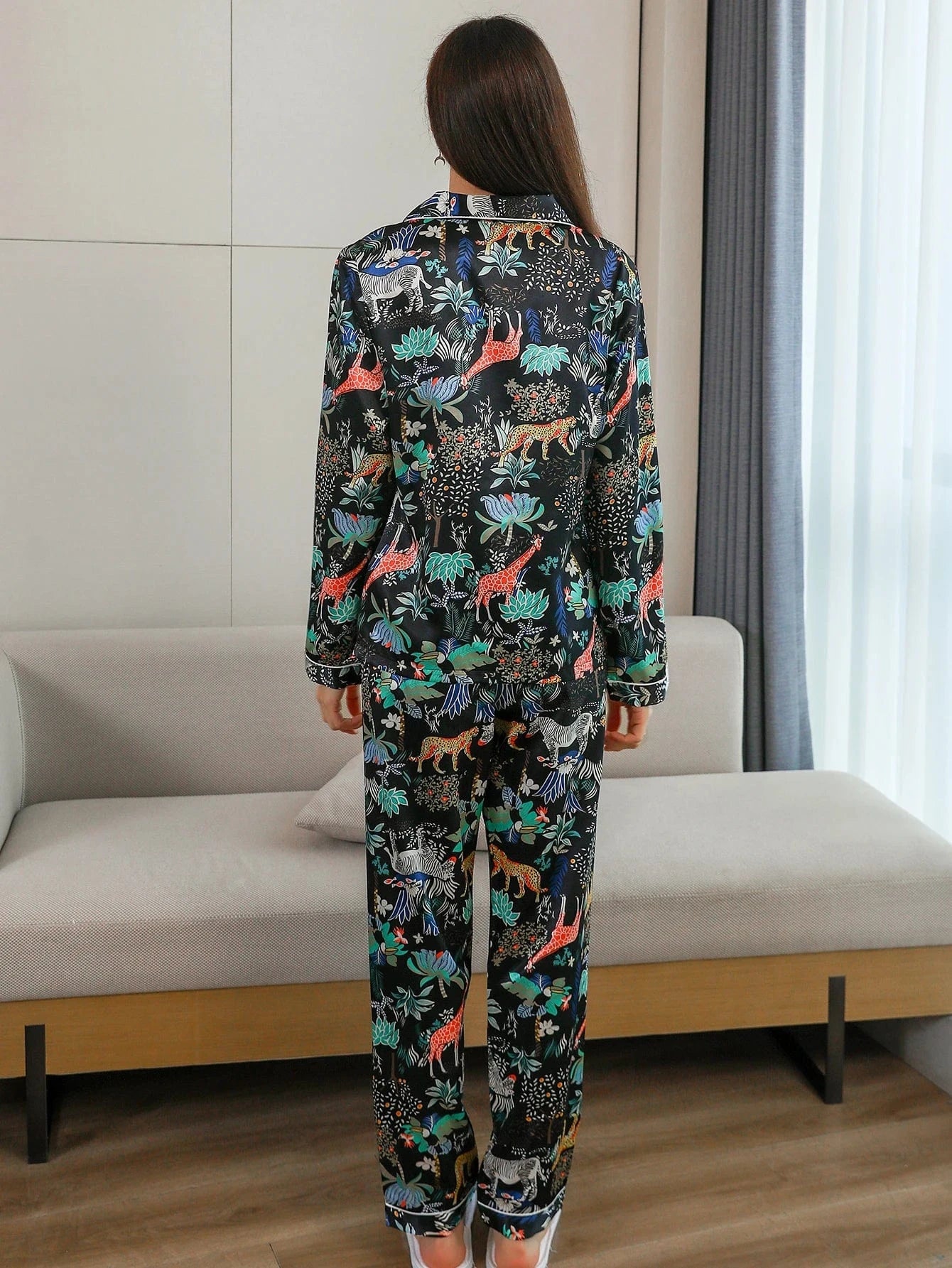 Luxe nachtkleding dames satijn