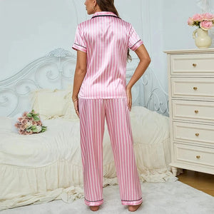Pyjama satijn streep