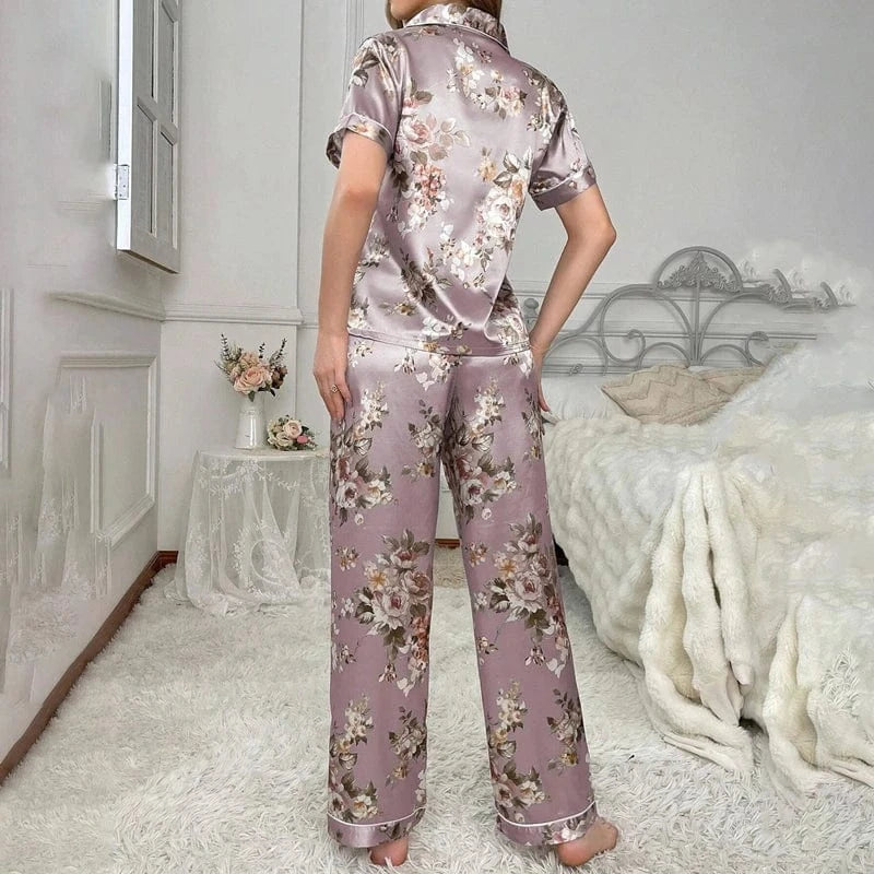 Pyjama satijn vrouw
