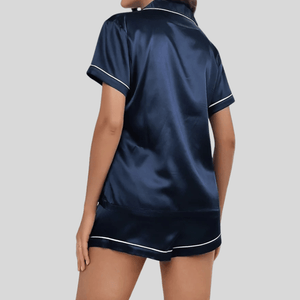 Satijnen pyjama short