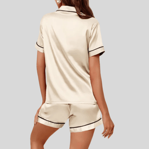 Satijnen pyjama short