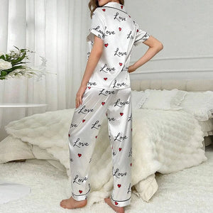 Satijnen pyjama vrouwen