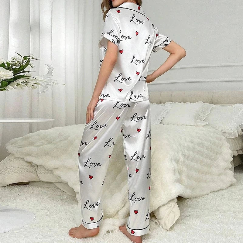Satijnen pyjama vrouwen