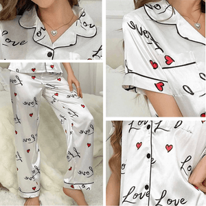 Satijnen pyjama vrouwen