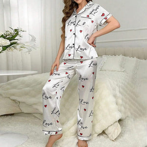Satijnen pyjama vrouwen