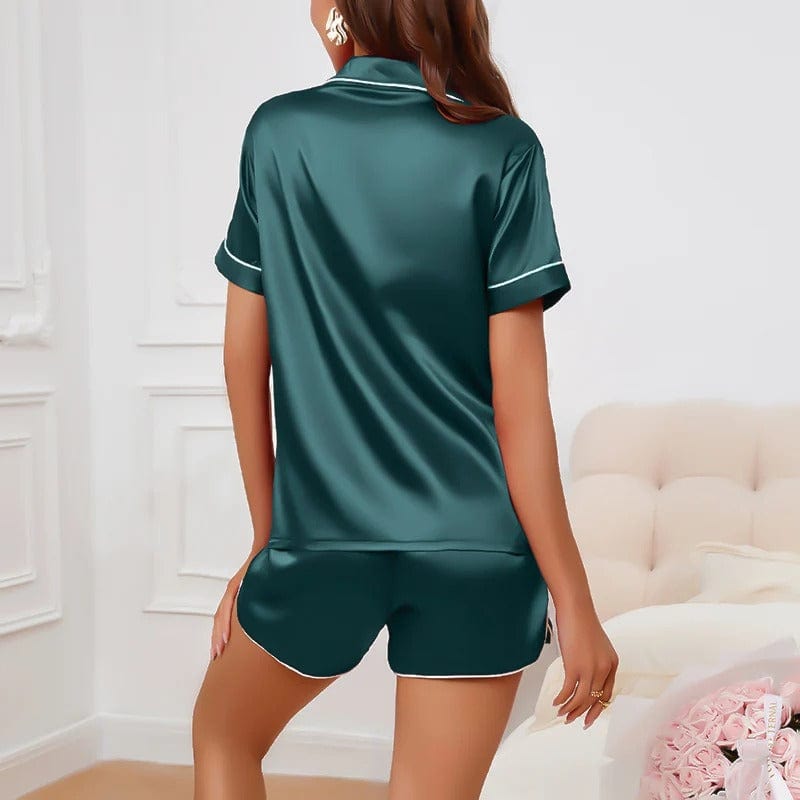 Satijnen pyjamashort