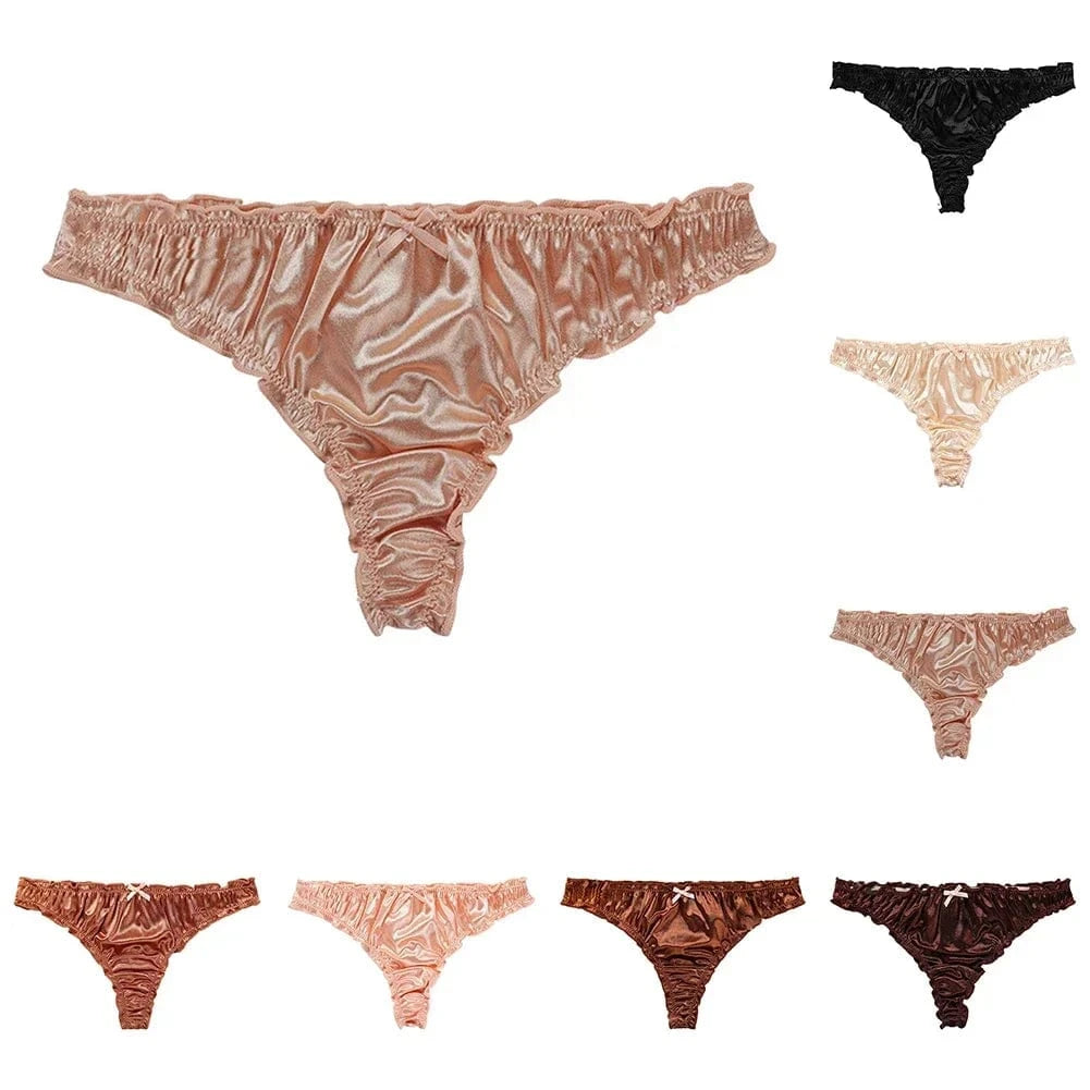 Tanga string satijn